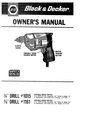 Black & Decker 1015 Manual