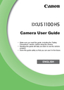 Canon 1100HS Manual