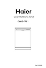 Haier 0120505609 Manual