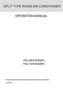 Haier 0010518526 Operation Manual