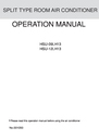 Haier 001050 Operation Manual