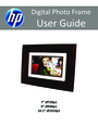 HP 10.1' Picture Frame DF1010P1 Manual