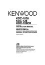 Kenwood 128 Instruction Manual