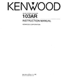 Kenwood 103AR Manual