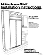 KitchenAid 2000-101 Installation Instructions