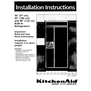 KitchenAid 2003757 Installation Instructions