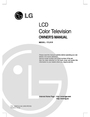 LG Electronics 17LX1R Owner Manual