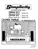 Snapper 1033 Manual