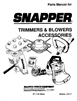 Snapper 06117 Manual