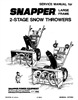 Snapper 07004 Manual