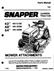 Snapper 06006 Manual