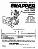 Snapper 10305 Manual