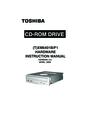Toshiba (T)XM6401B/F1 Instruction Manual